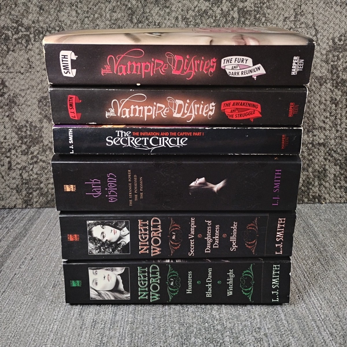 S 6 Paperback Book Lot
