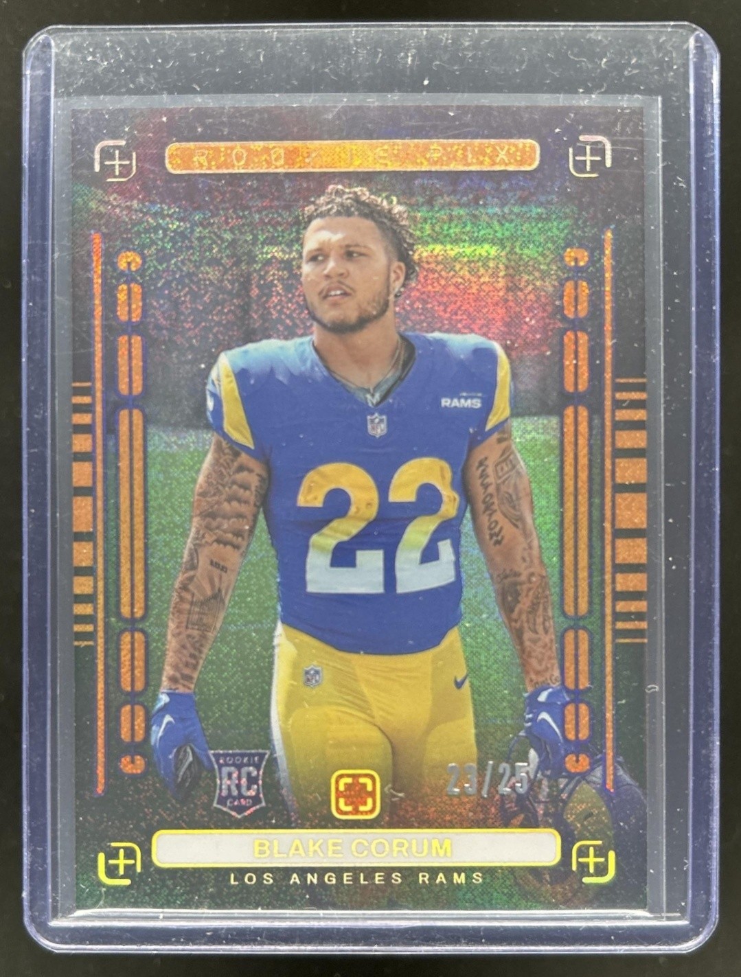 Blake Corum Panini Photogenic Rookie Pix #3 Orange