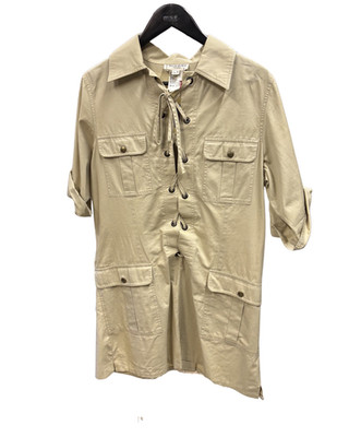 Yves Saint Laurent Cargo Safari Dress