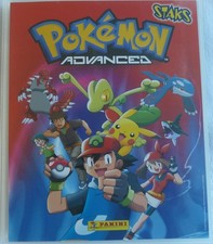 Pok&eacute;mon Advanced Staks-Sammelalbum (Panini 2003) mit 188 Magneten, Zus. sehr gut