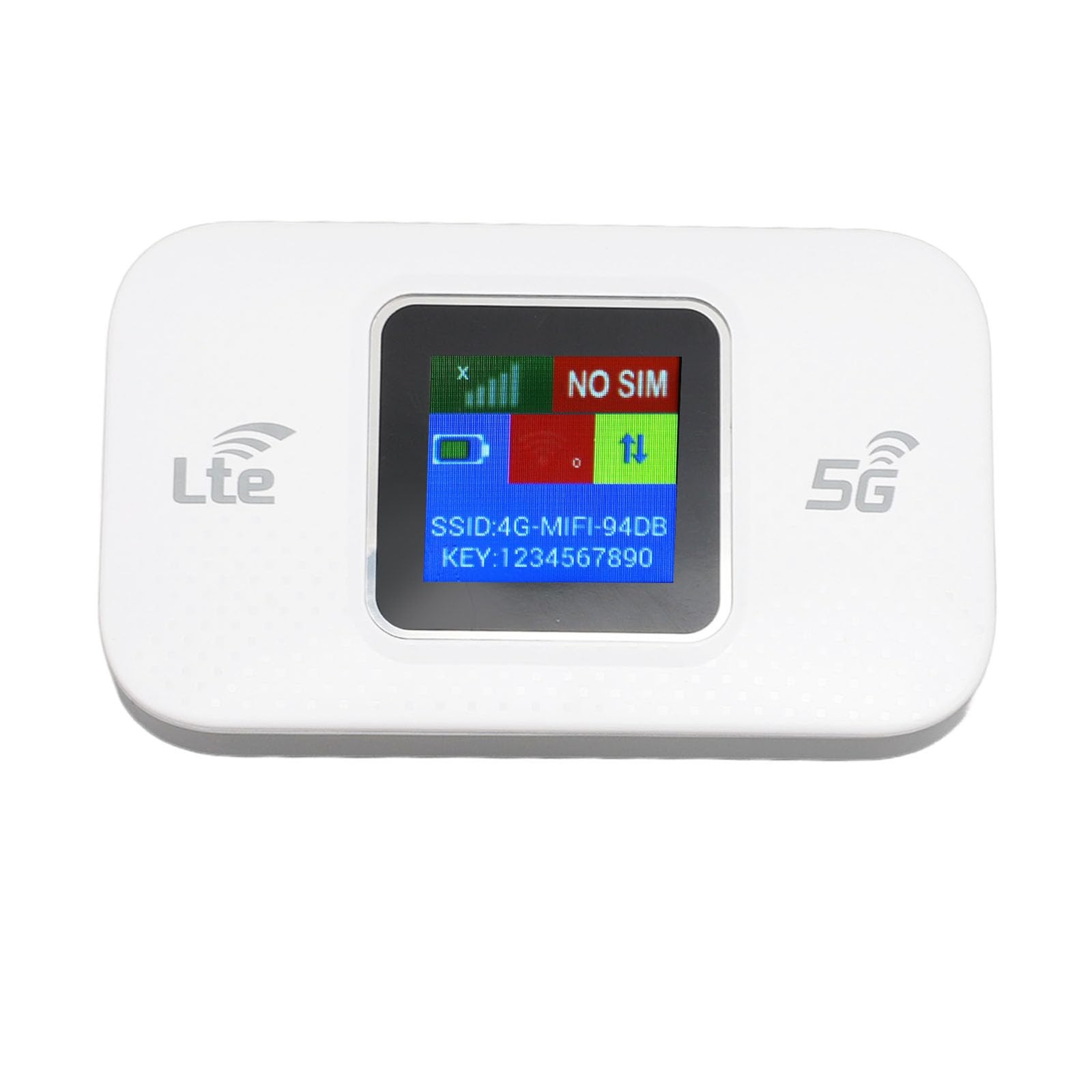 Router 4G Portatile WiFi LTE: Hotspot con SIM B1/3/5/8 e Schermo a Colori