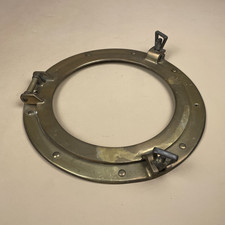 Vintage Brass Porthole Wall Window Nautical Maritime Ship Style Metal Round Gold