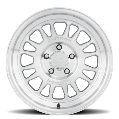 17x8.5 Method MR318 Machined - Clear Coat Wheel 5x5 (0mm)