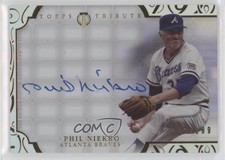 2015 Topps Tribute Auto 19/189 Phil Niekro #TA-PN Auto HOF 12xz