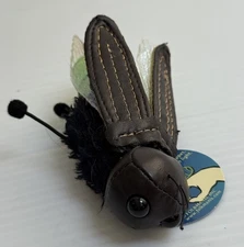 Folkmanis Mini Firefly Lightning Bug Finger Puppet Lights Up Insect New With Tag