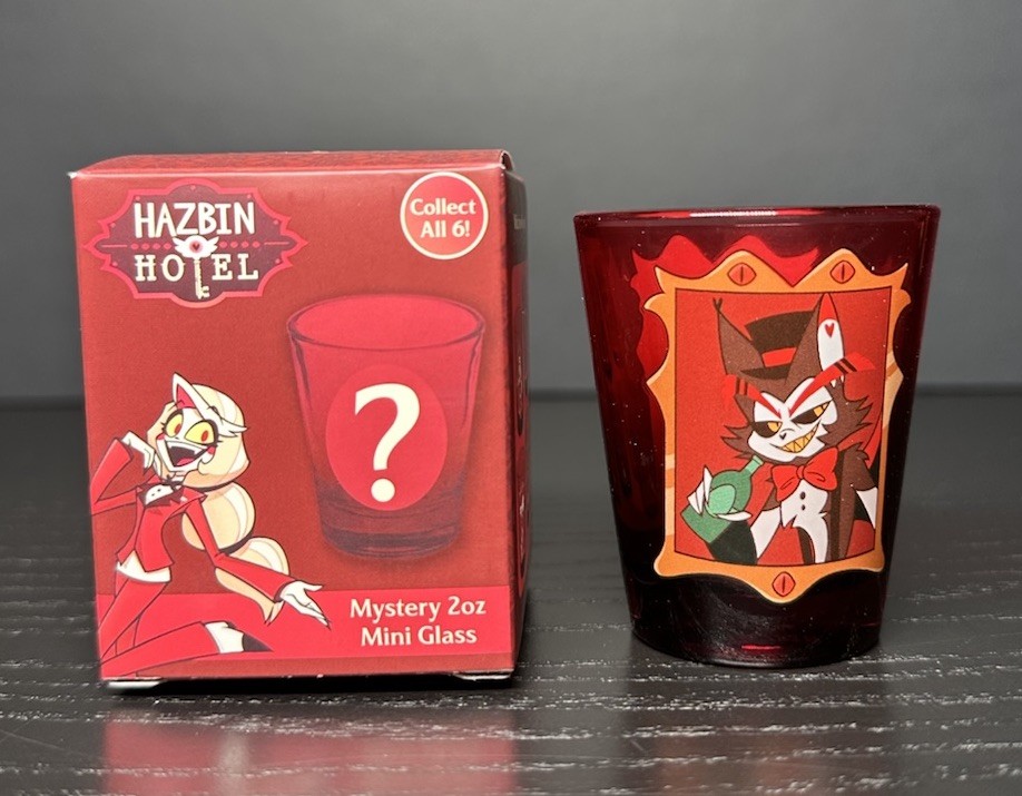 Hazbin Hotel - Husk Mystery Hot Topic Shot Glass | eBay