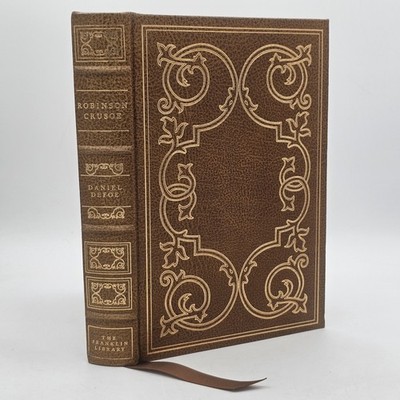 Robinson Crusoe Daniel Defoe 1977 Franklin Library Limited Edition Illustrated