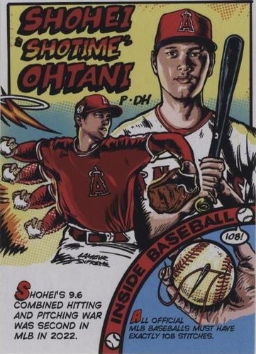Shohei Ohtani 2019 Topps Archives Baseball - Throwback Design #101