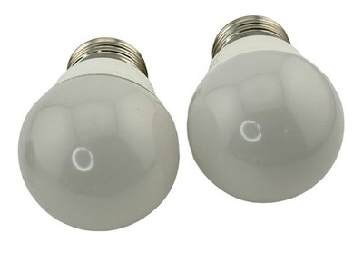 Rebaydo 2pcs G45 LED Light Bulb 3 Watt E26/E27 Non Dimmable