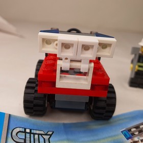 LEGO City Fire Fighter Set 7241 Fire Car COMPLETE Fireman Accessories ATV