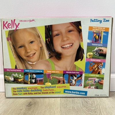 Vintage Sealed NOS NEW Barbie Kelly Petting Zoo Playset 2000