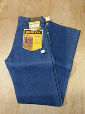 sears Vtg 1970  s deadstock roebuck Denim boot fit jeans dead stock size 29x32