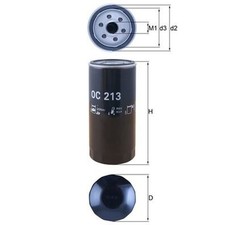 ORIGINAL® Knecht OC 213 Ölfilter für Porsche 911 Cabriolet 911 911 Targa