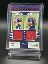 Panini 2024 Rookies & Stars Team Duals Maye Milton #TD-NE /399 Patriots MEM RC