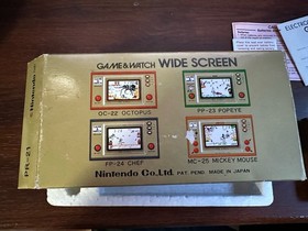 Nintendo Game & Watch PARACHUTE PR-21 1981 w/ Box and Inserts Tested Working