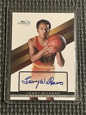2009 Topps Signature Series LENNY WILKENS Cleveland Cavaliers AUTO /650