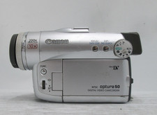 Canon Optura 50 Mini DV Camcorder - No Batteries Or Charger Parts Repair