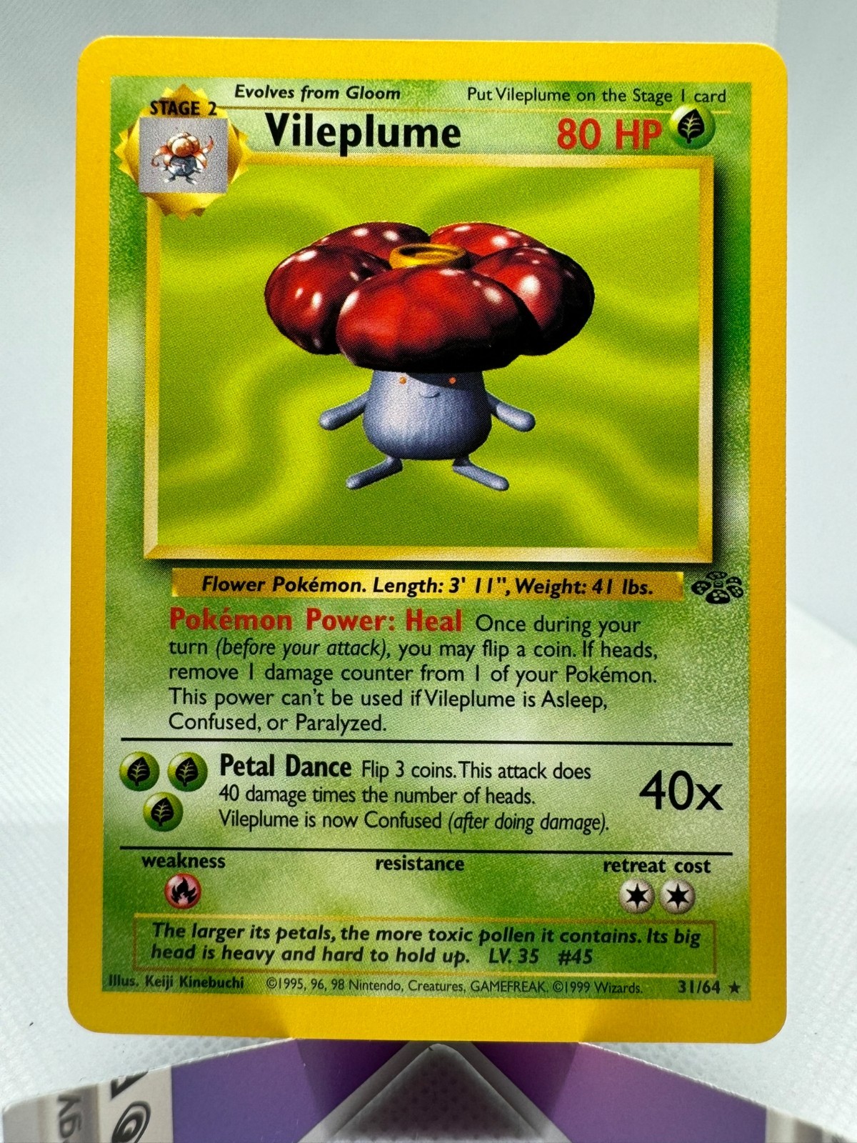 Vileplume 31/64 Jungle Regular NM