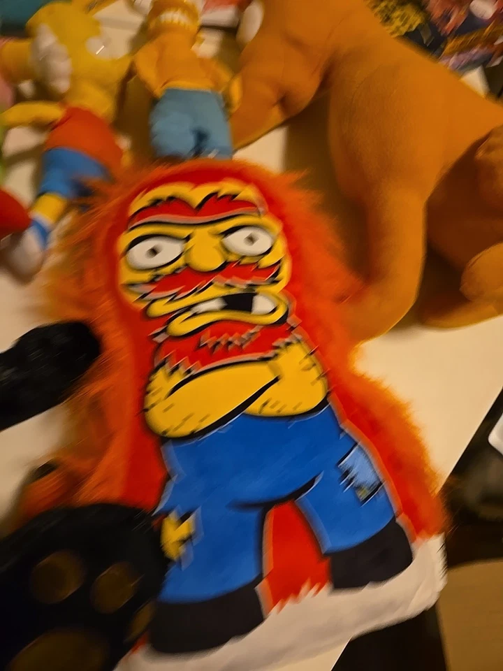 Lote de 9 The Simpsons, Marge, Sideshow Bob, 2 Barts, Lisa, Grounds Keeper, Krusty, Foto 2 de 4