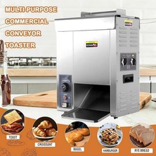 Automatic Hamburger Toaster Burger Heater 2KW Temp Adjustable for Restaurants UK