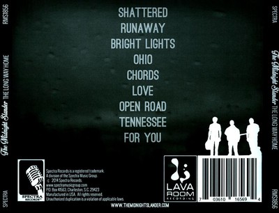 MIDNIGHT SLANDER - THE LONG WAY HOME NEW CD