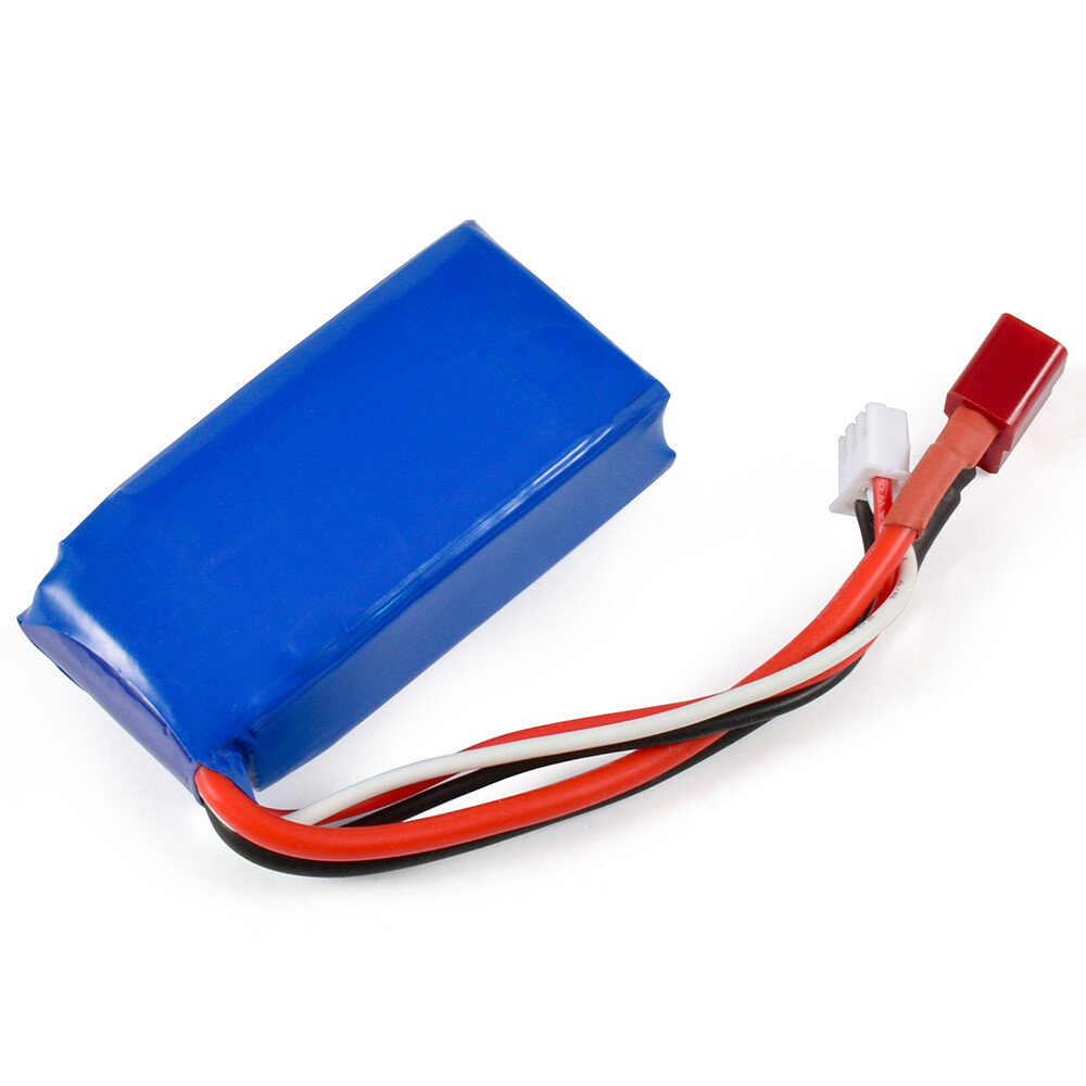 Goolsky Batterie LiPo 7,4V 1500mAh – Pour WLtoys A959-B, A979-B, 144001, Buggy RC
