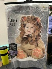Cuddly Cub Infant 3 Piece Costume 12 - 18 Months New