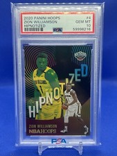 2020 Panini Hoops Hipnotized Zion Williamson #4 PSA 10