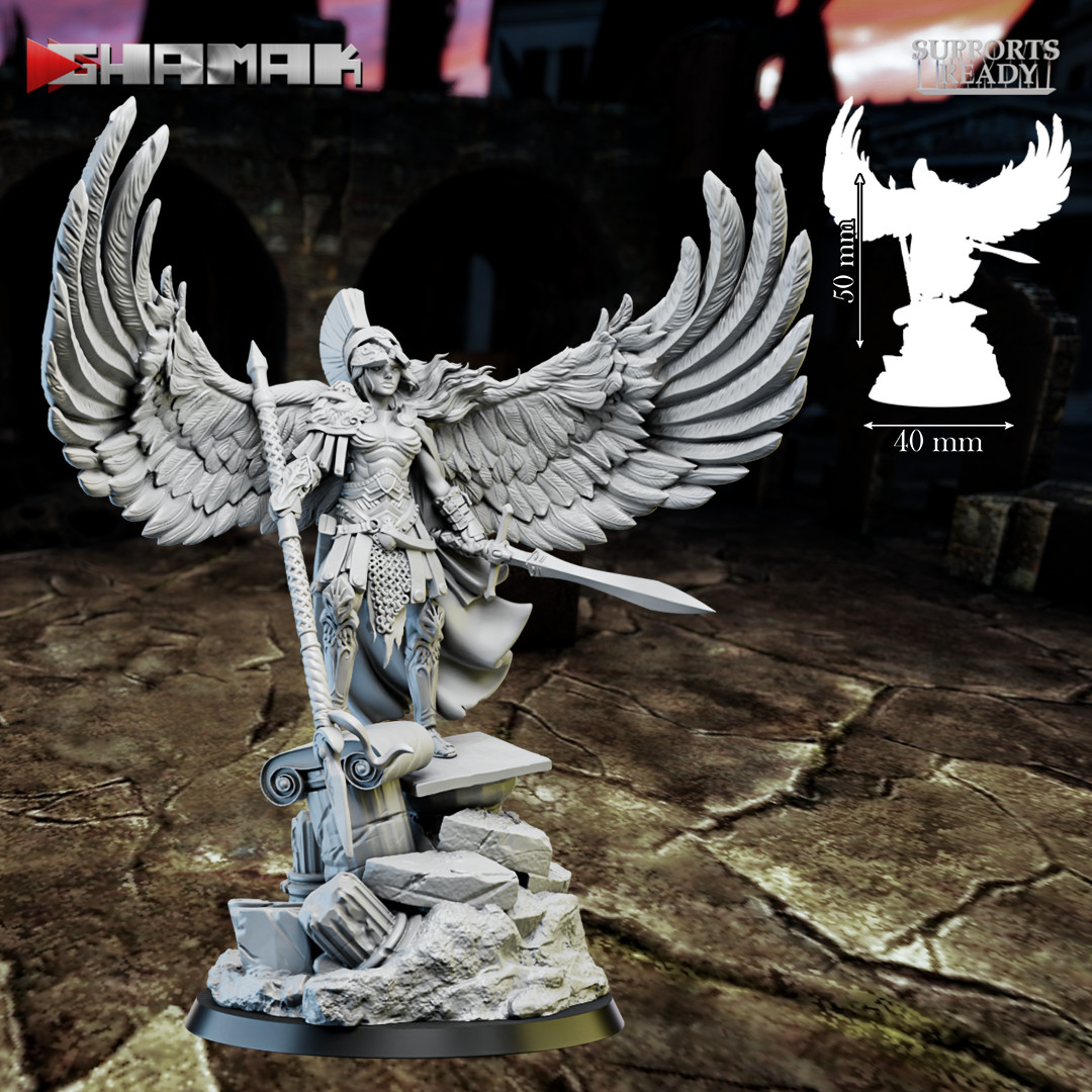 Spartan Girl Ghamak - Fantasy Dungeons and Dragons RPG