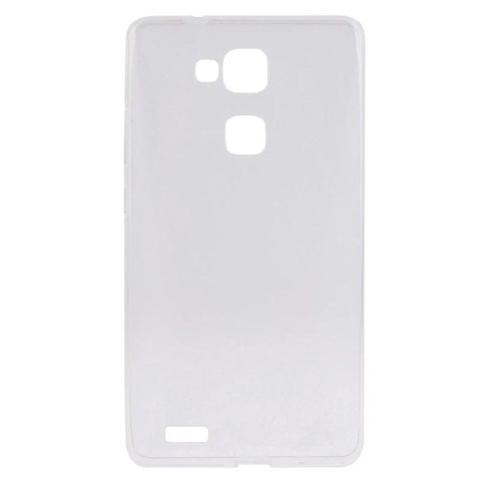 Huawei Ascend Mate 7 Custodia Trasparente Custodia IN Silicone Cellulare - Immagine 2 di 4