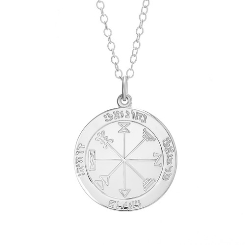 Hand Crafted Sterling Silver Good Luck Talisman Occult Amulet Magick Witchcraft - Picture 5 of 7