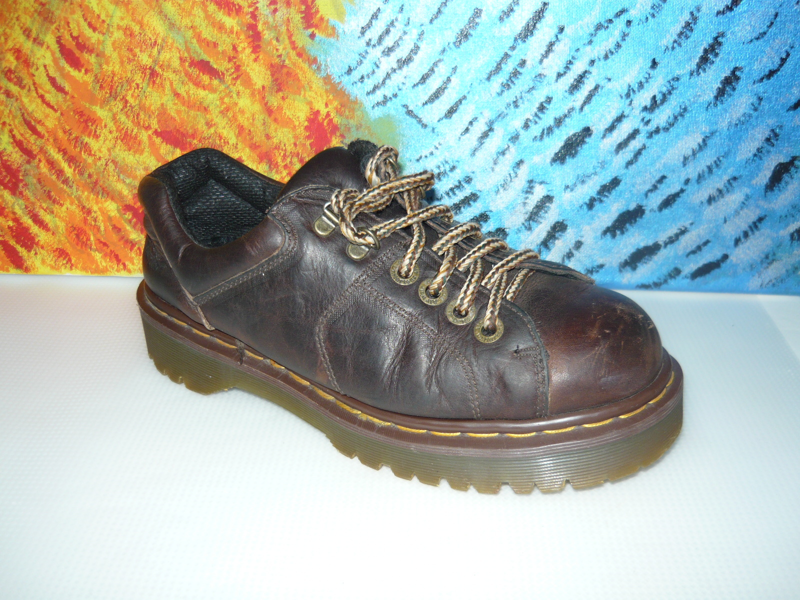 Dr Martens 8312 4 Eye Doc Herren Braun Braun Braun Leder Oxford Schuhes Größe UK 6/US 7 e0eee8 Dr Martens 8312 4 Eye Doc Herren Braun Braun Braun Leder Oxford Schuhes Größe UK 6/US 7 e0eee8
