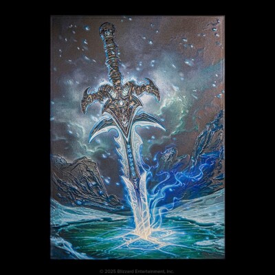 Displate Frostmourne Limited Edition - The Lich King World of Warcraft 0012/1000