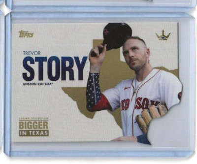 2022 Topps x Bobby Witt Jr Trevor Story BIT2 Bigger In Texas Die Cut