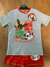 Bing pyjamas boys kids shorties nightwear 