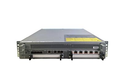 Cisco ASR1002 Router SPA-5X1GE-V2 Dual PSU