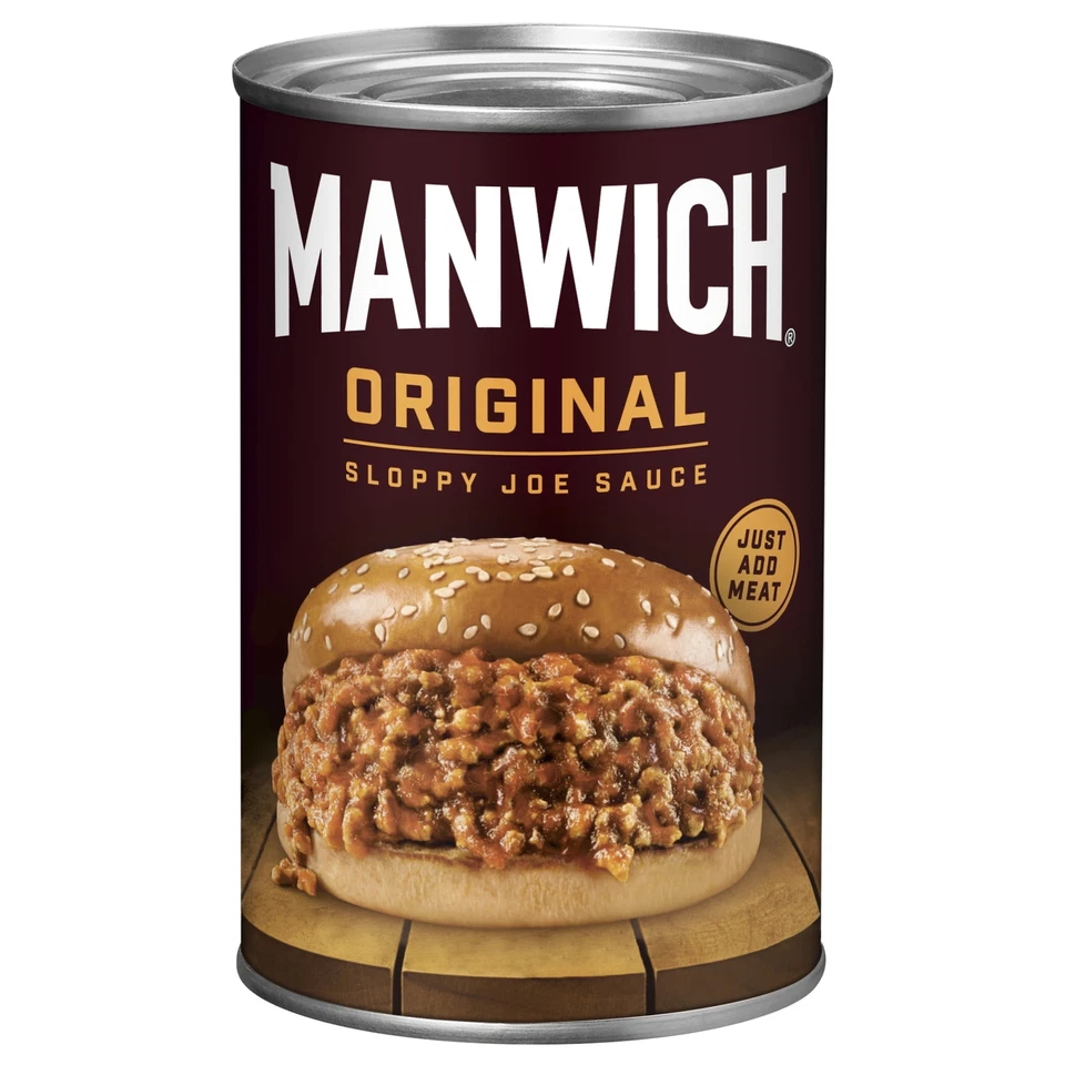 Manwich 原装邋遢乔酱,罐头酱,24 盎司。 — 第 2/4 张图片
