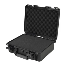 16in Hard Shell Case For Guns Cameras Drones with Pelican 1450 Style Pluck Foam