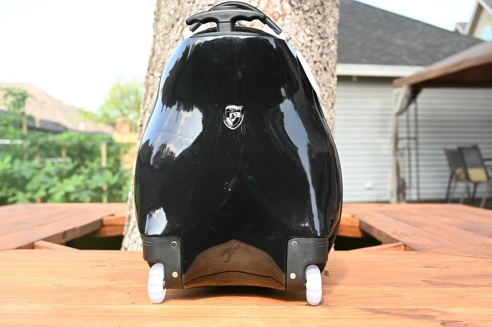 Conjunto de 2 Bagagem e Mochila Infantil Pinguim Heys Travel Tots Bom Estado - Imagem 4 de 4