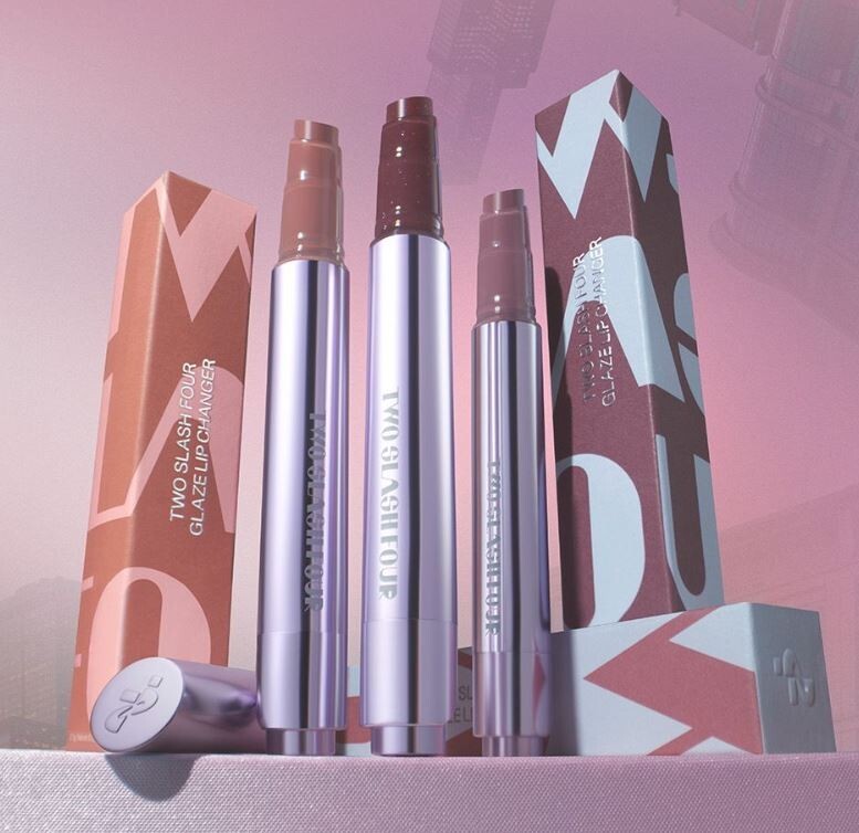 TWO SLASH FOUR GLAZE LIP CHANGER 2.7g By RISABAE 7 Colors&New