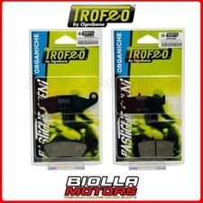 KAWASAKI KX 500 2001 FRONT + REAR TROPHY BRAKE PAD KIT 43022500+