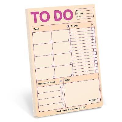 Knock Knock To Do Pad, Tasks List Pad, 6 x 9inches 9781683492788 | eBay