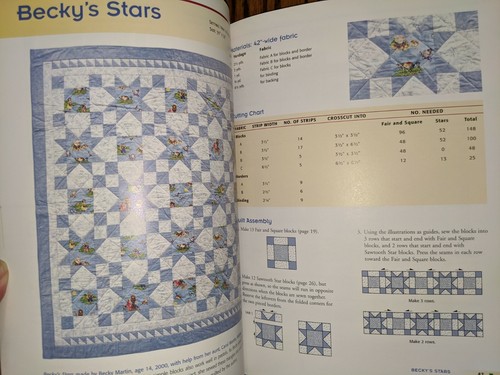 Lot of 2 QUILTING BOOKS Stars & Hearts TRADITIONAL QUILTS for KIDS to MAKE - Imagen 5 de 9