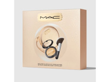 MAC Indulgent Glow Face Kit SPARKLING WINE - Boxed Gift Set wth Bag Brush Powder