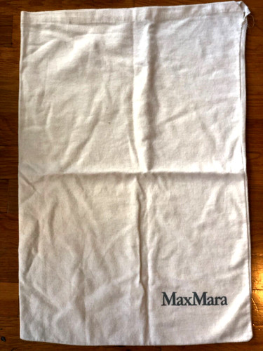 MAX MARA soft STORAGE GARMENT BAG for travel, storage of shoes, purses, etc