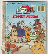 Golden Book - Pound Puppies Problem Puppies - 1986