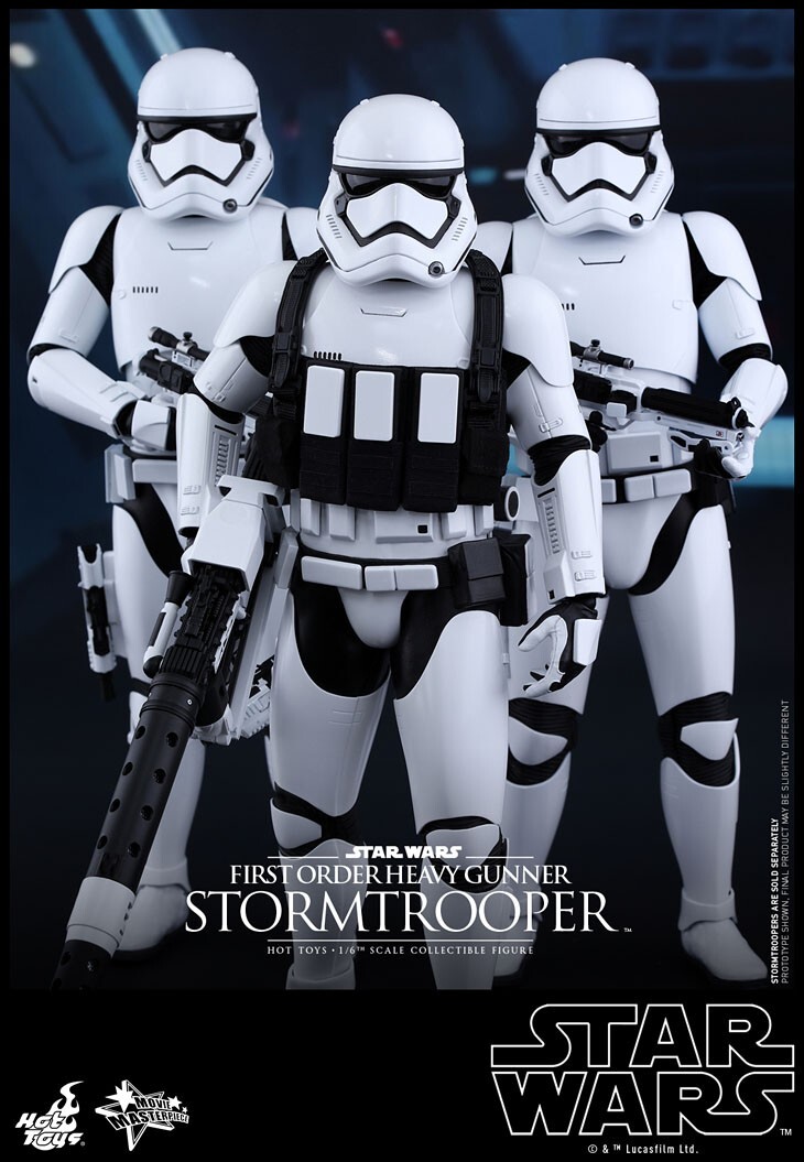 Hot toys MMS318 1/6 First Order Heavy Gunner Stormtrooper Star