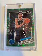 Victor Wembanyama, Panini Donruss, Rated Rookie, Green Laser
