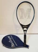 Vintage Mac GREGOR Aluminum Junior Oversize Tennis Racquet W/ Cover 4 1/8 Grip