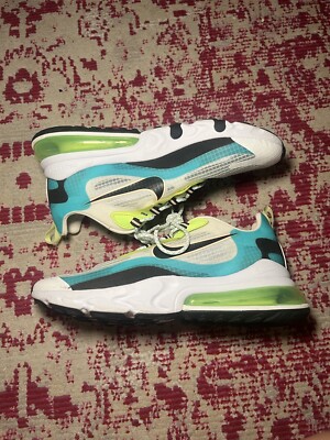 Size 10.5 - Nike Air Max 270 React SE Oracle Aqua